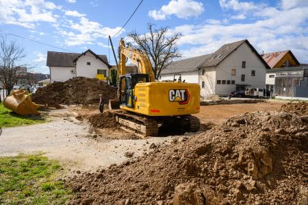 Na območju KUC se izvajajo arheološka izkopavanja